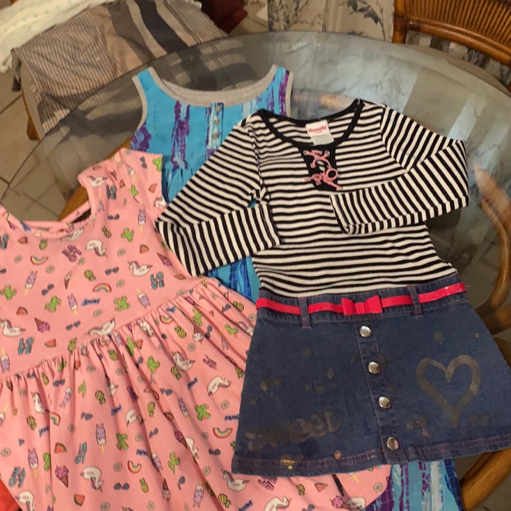 Bundled Girls Dresses Size 6-6X